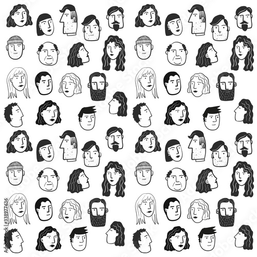 People and faces