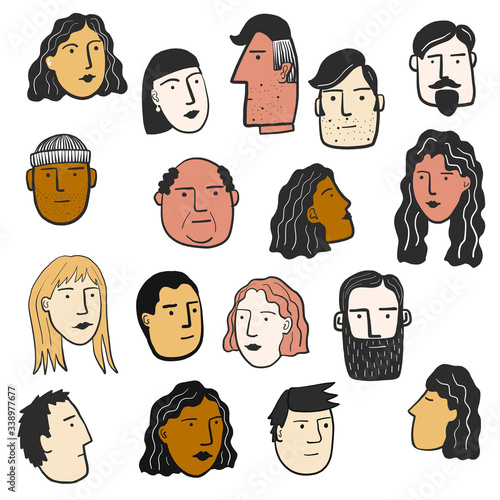People and faces