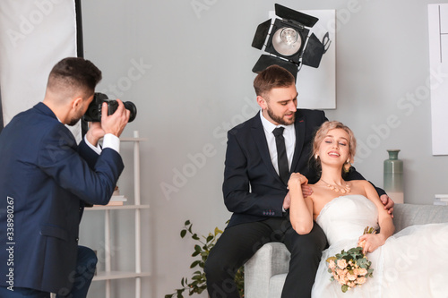 Photographer working with y...