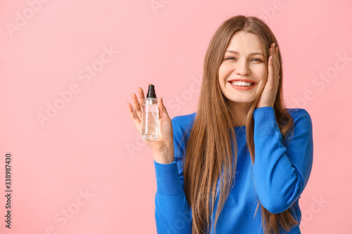 Beautiful young woman with ...