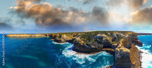 Canvas-taulu Amazing coastline along the Great Ocean Road, Victoria, Australia