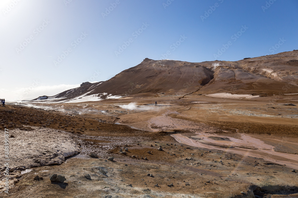 Myvatn geothermal area, Iceland, Europe