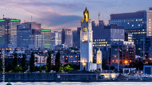 View of Montreal downtown, Quebec, Canada