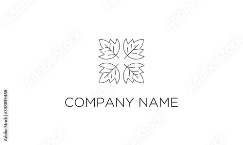 ivy leaf logo for your company