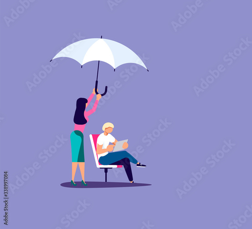 Business Protection metaphor