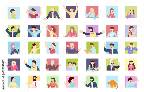 People at home