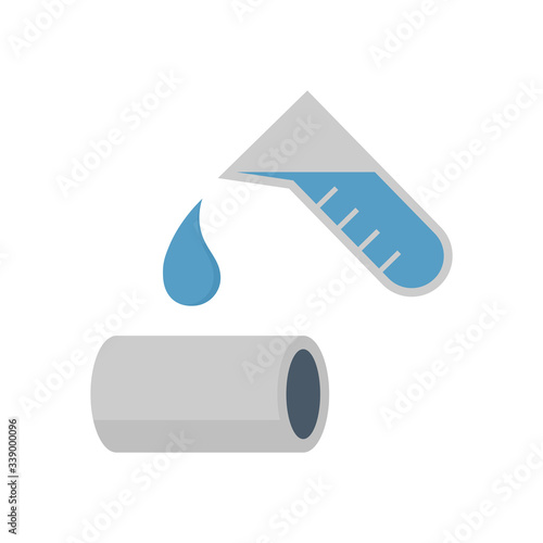 pipe test icon