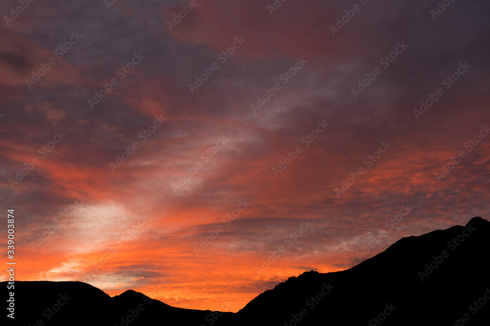 Sunset at Ibex Dunes