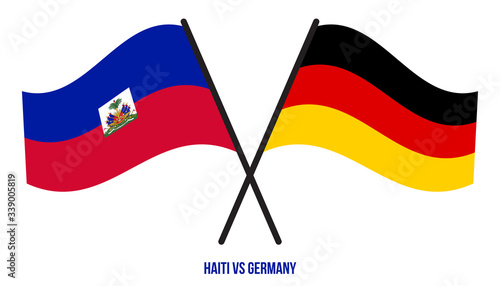 Haiti and Germany Flags Crossed And Waving Flat Style. Official Proportion. Correct Colors Free Download Haiti and Germany Flags Crossed And Waving Flat Style. Official Proportion. Correct Colors - GFXLoad
