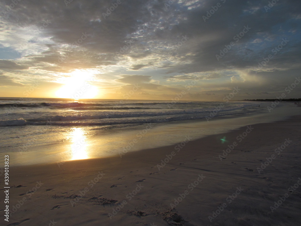 Sunset over the Big Beach - Arraial do Cabo
