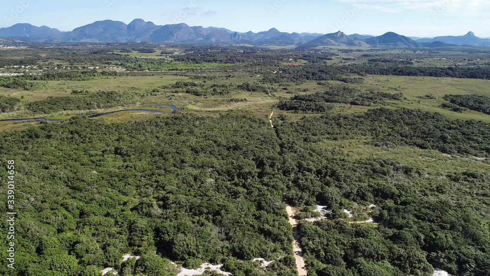 Park photographed in Espirito Santo. Southeast of Brazil. Atlantic Forest Biome. Picture made in 2018.