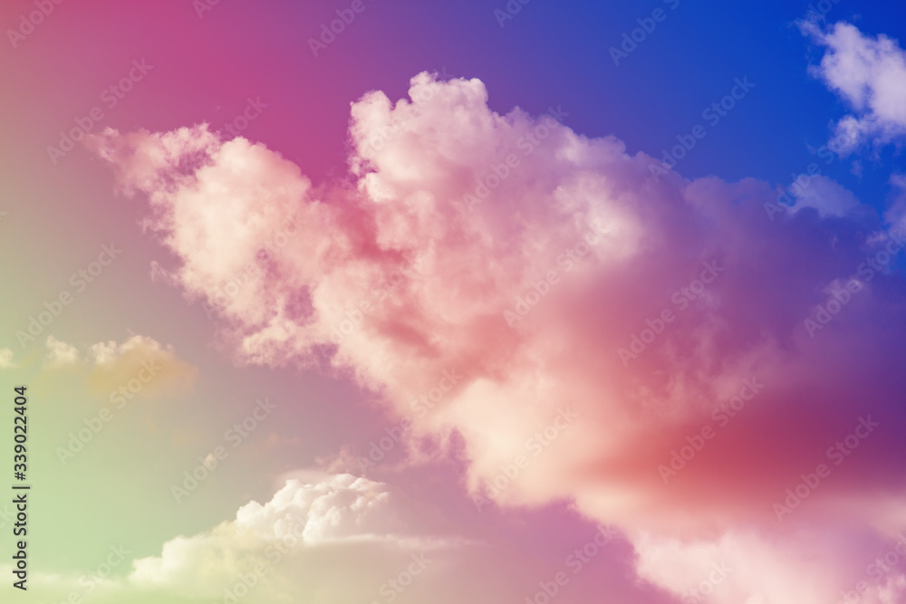 Fantastic sky and colorful clouds. Fantastic sky and colorful clouds.