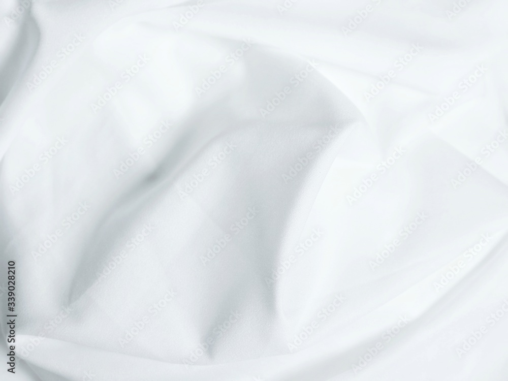 white silk background