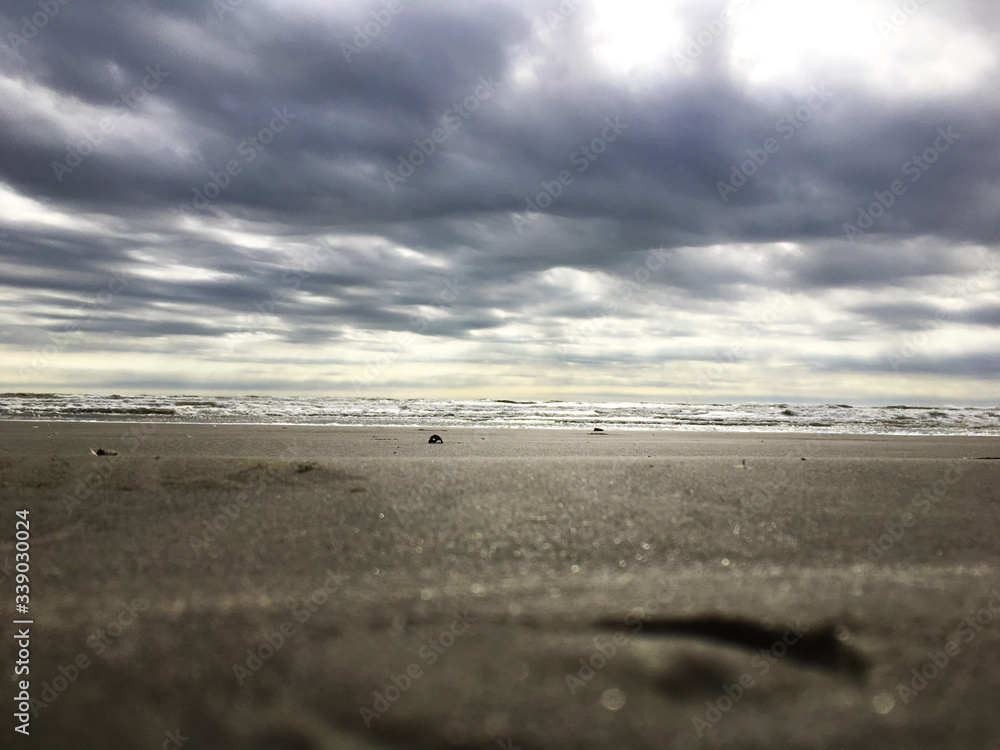 Beach in Galveston, Texas Beach in Galveston, Texas