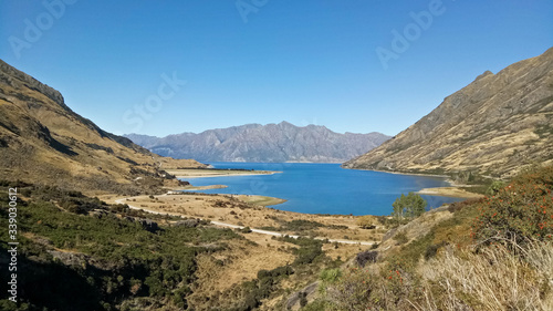 Beautiful view around lake Wakatipu New Zealand © Handoko