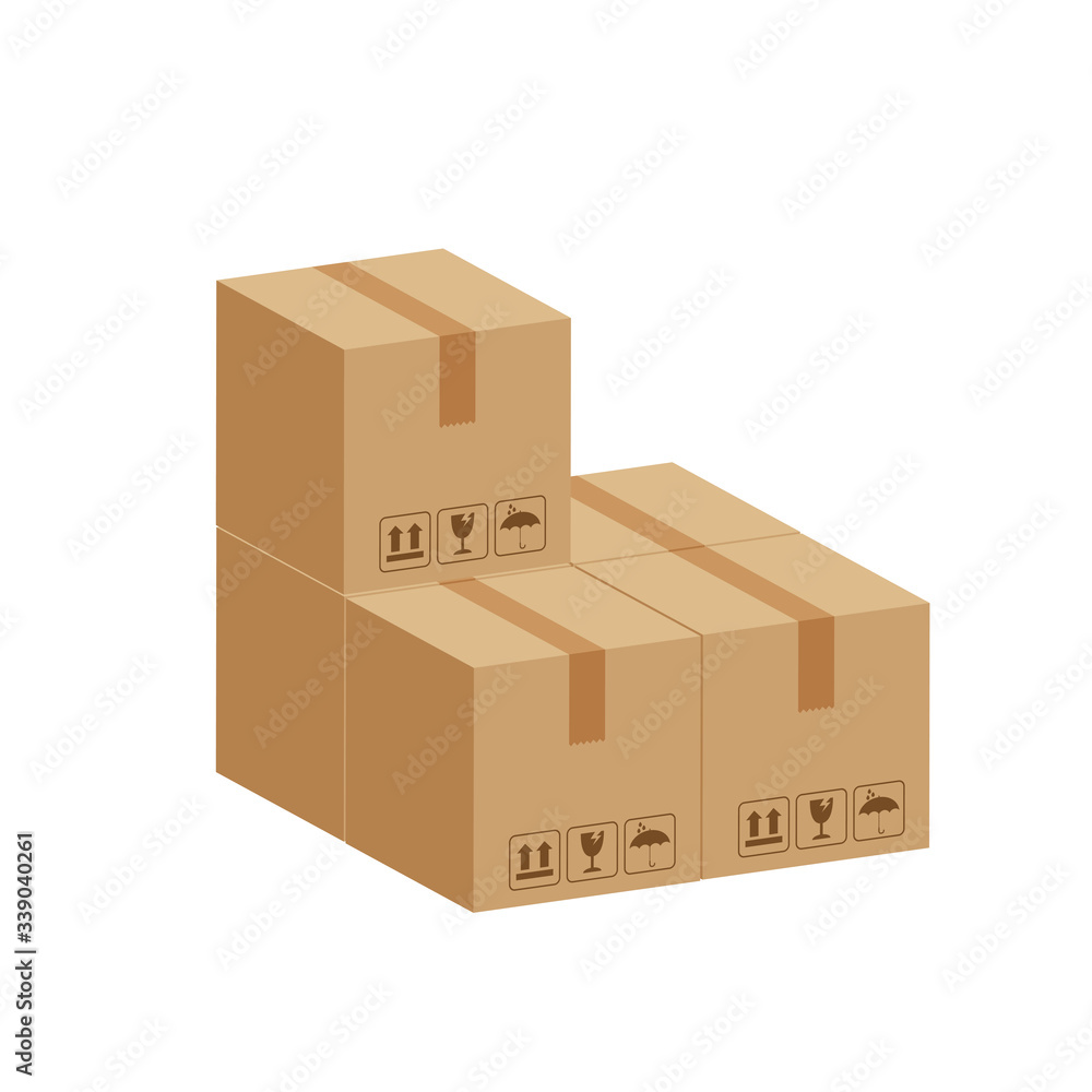 pile crate boxes 3d cube, cardboard box for factory warehouse storage, cardboard parcel boxes stack of warehouse factory, packaging cargo, boxes brown isolated on white background pile crate boxes 3d cube, cardboard box for factory warehouse storage, cardboard parcel boxes stack of warehouse factory, packaging cargo, boxes brown isolated on white background