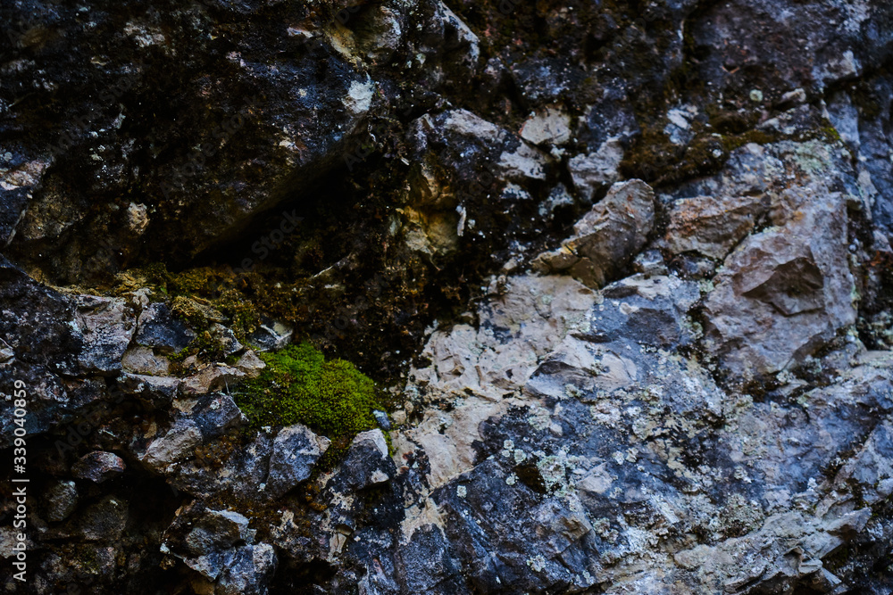 Image of a rocky wall. Image of a rocky wall.