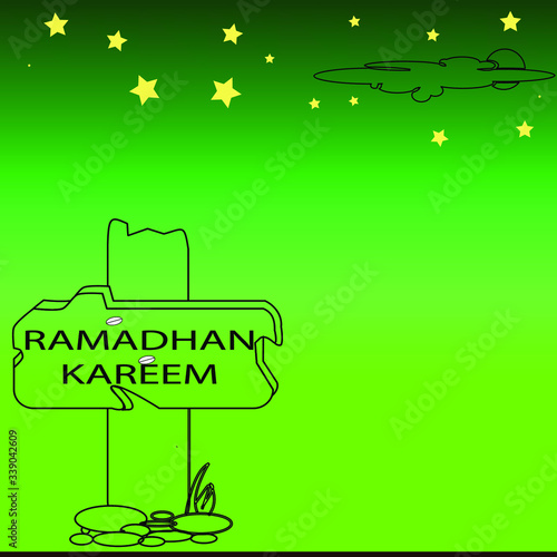 ramadan kareem icon vector illustration, islamic mosque arabic muslim religion design mubarak
