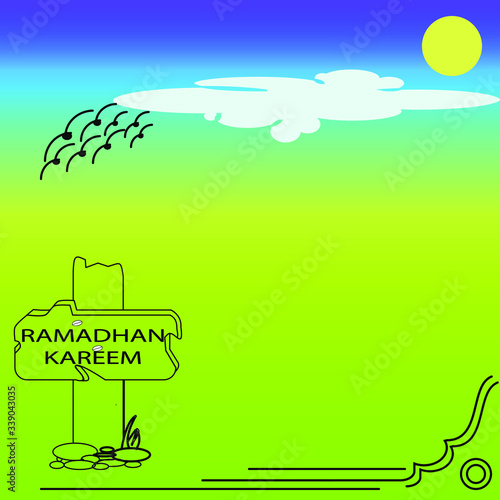 ramadan kareem icon vector illustration, islamic mosque arabic muslim religion design mubarak
