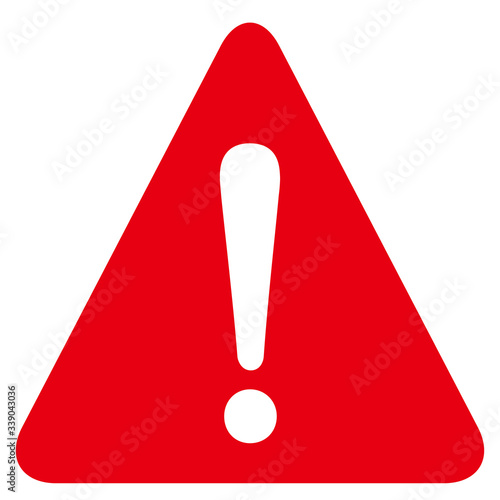 hazard sign icon vector triangle