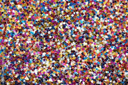 Colorful glitter textured background abstract