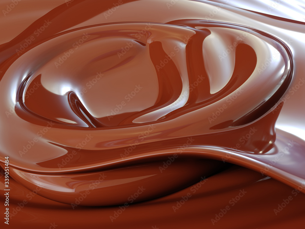 Hot Chocolate 3D Illustration Hot Chocolate 3D Illustration