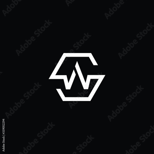 Minimal elegant monogram art logo. Outstanding professional trendy awesome artistic SA AS initial based Alphabet icon logo. Premium Business logo White color on black background