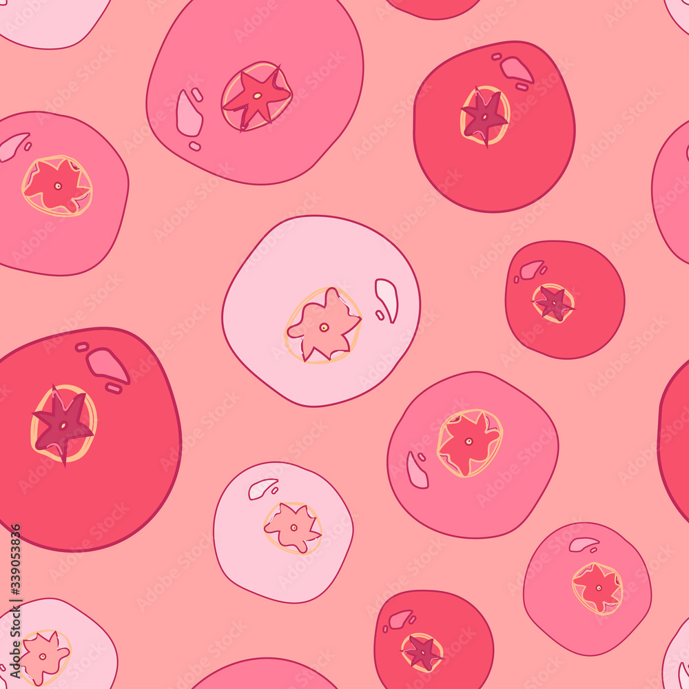 Fresh cranberry pattern Fresh cranberry pattern