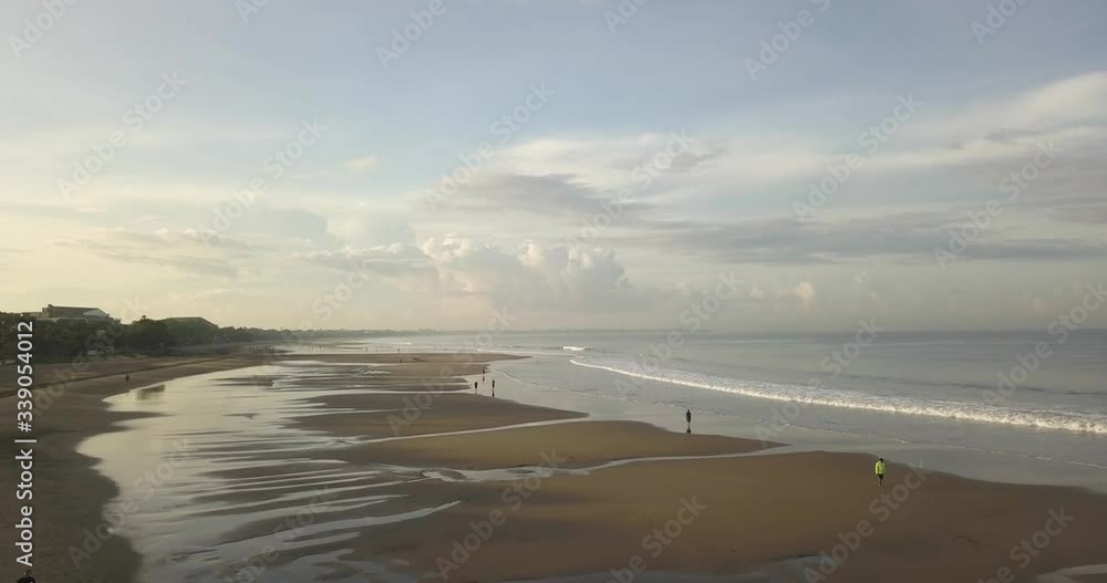 Aerial view of Kuta beach, Bali, Indonesia Aerial view of Kuta beach, Bali, Indonesia