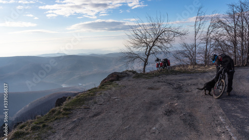 mountain bike ride