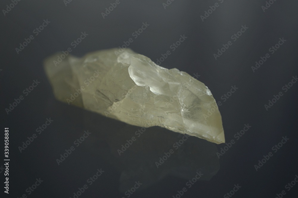 crystal of mineral stone