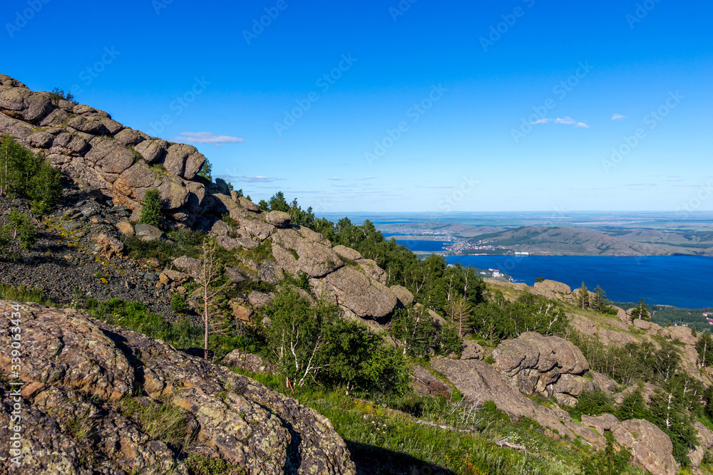 Bannoe lake, republic Bashkortostan, Russia Bannoe lake, republic Bashkortostan, Russia