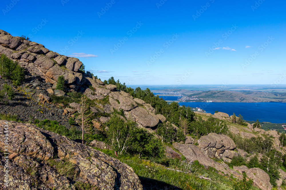 Bannoe lake, republic Bashkortostan, Russia