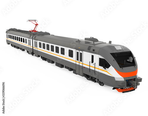 Electric Train Isolated