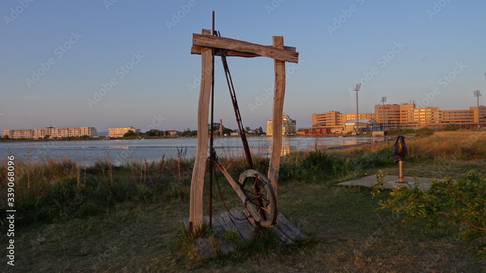 Fototapeta premium Pomorie - Bulgarian resort on the Black Sea