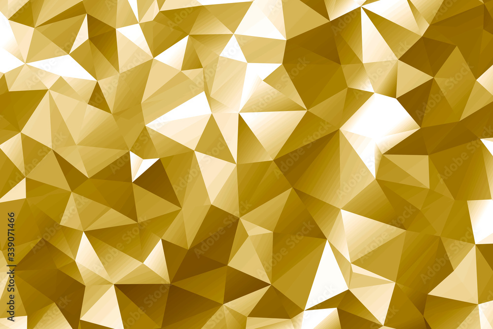 Golden patterned background Golden patterned background