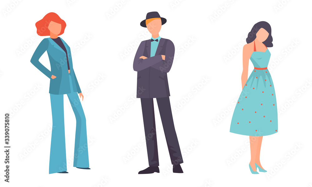 Stylish apparel and clothing for young women and men vector illustration Stylish apparel and clothing for young women and men vector illustration