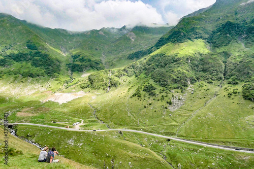 ROMANIA the 500 kilometer Transfăgărășan, known as Ceaușescu's Folly, North of Bucharest photo