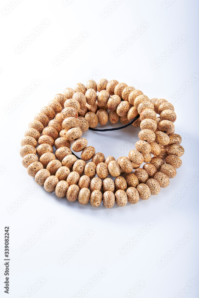 A string of Buddhist bodhi beads necklace bracelets A string of Buddhist bodhi beads necklace bracelets