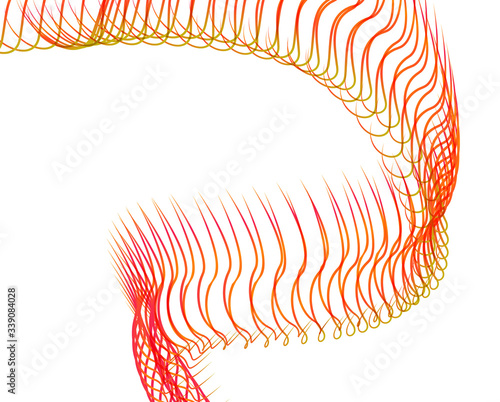 Abstract background blend wave line design for Wallpaper, Banner, Background, Card, Book Illustration, landing page