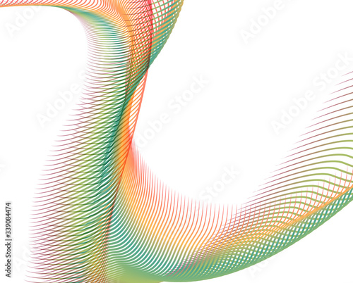 Abstract background blend wave line design for Wallpaper, Banner, Background, Card, Book Illustration, landing page