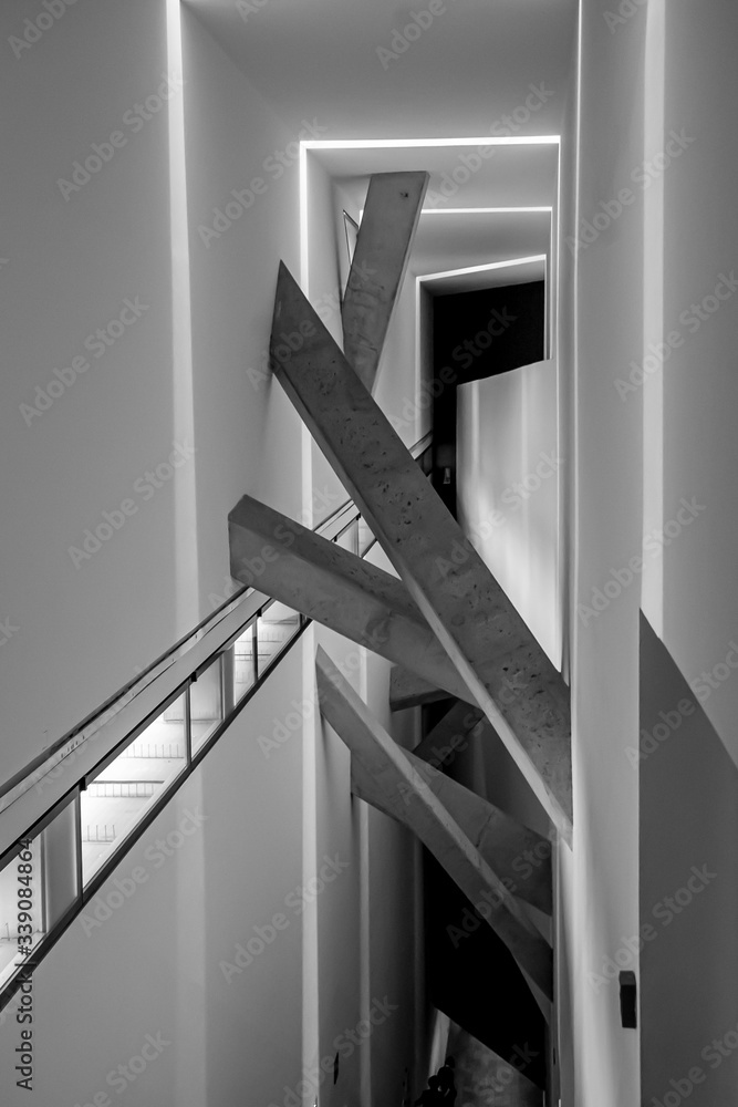 Fototapeta premium Abstract Background Architecture Lines
