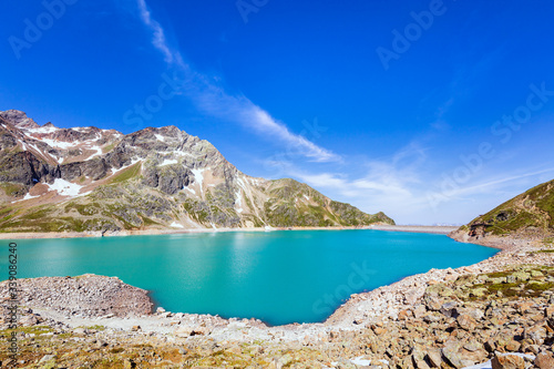 Alpine water reservoirs - Finstertalspeicher