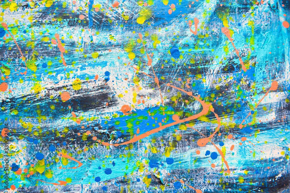 Abstract art, colorful oil paintings on canvas are beautiful, modern art Contemporary art. Abstract art, colorful oil paintings on canvas are beautiful, modern art Contemporary art.