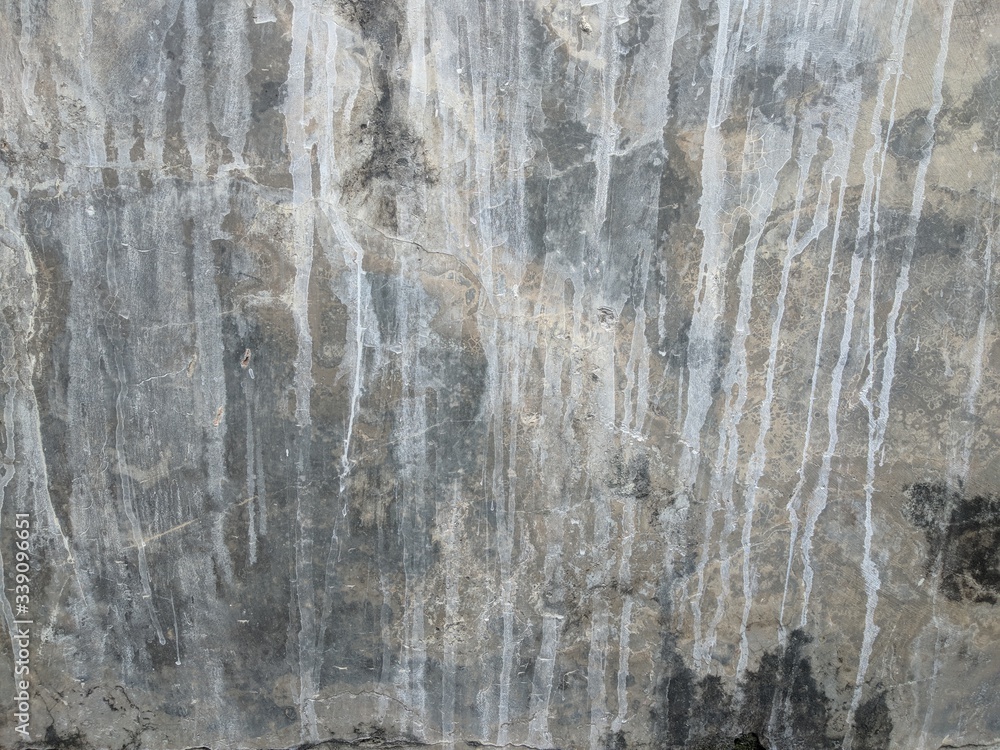 Fototapeta premium abtract texture old cement walls with faded white paint.