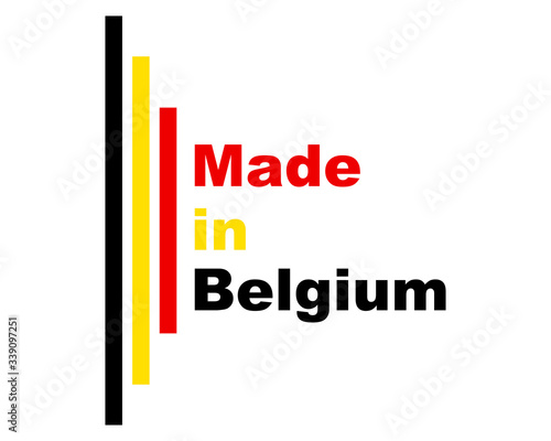 Qualitätssiegel Made in Belgium