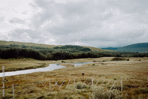 Obraz na płótnie Scottish Highlands w salonie