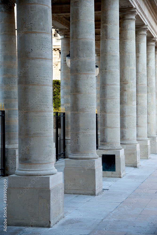 Les colonnes du Palais-Royal