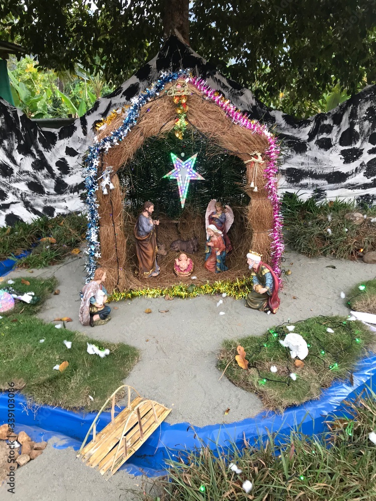 Christmas Crib in Kerala Style Stock Photo Adobe Stock