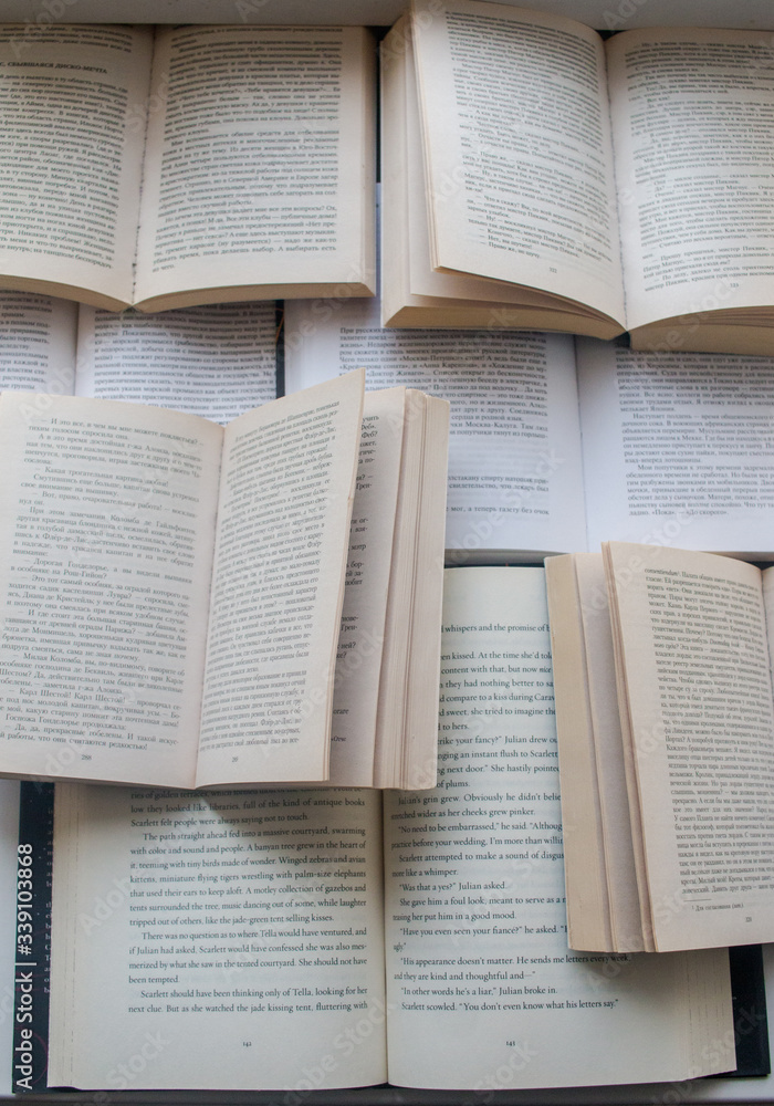 Obraz premium open book on the table